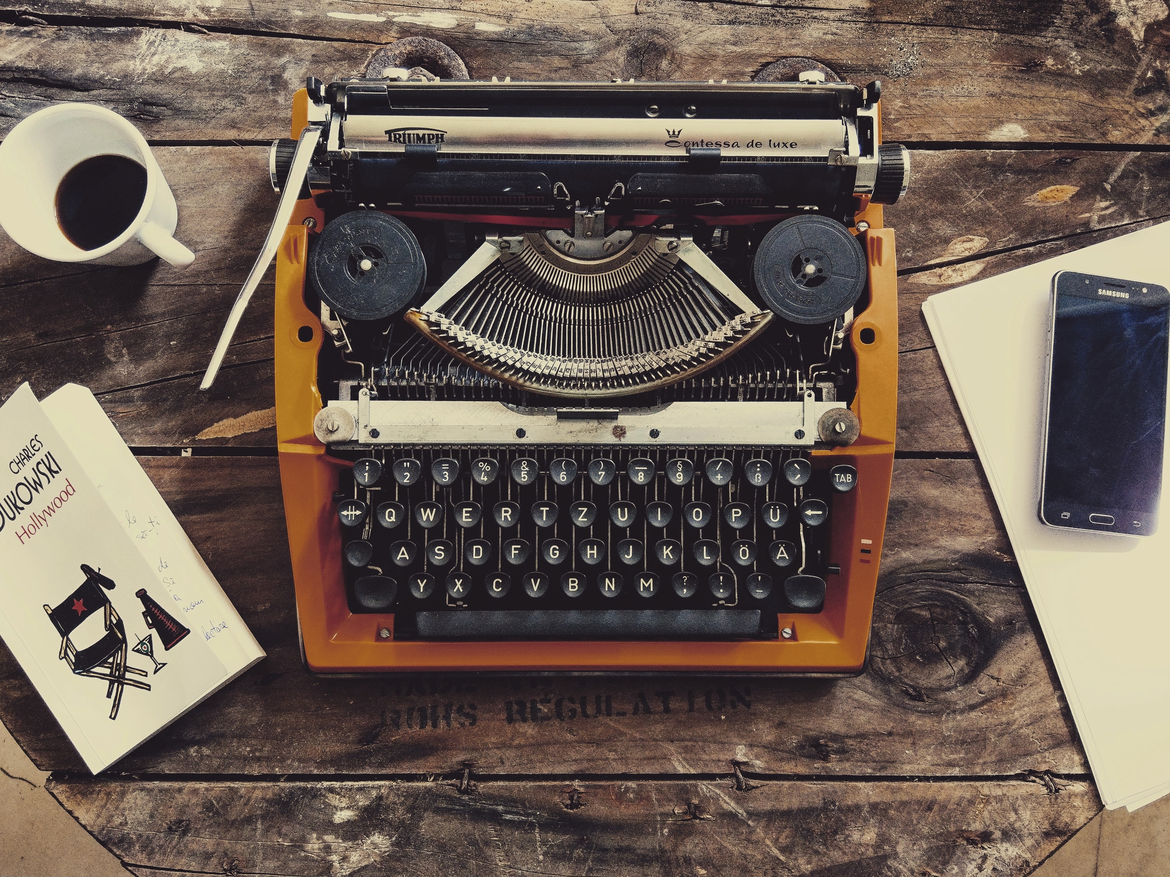Écriture = Une superbe machine à écrire